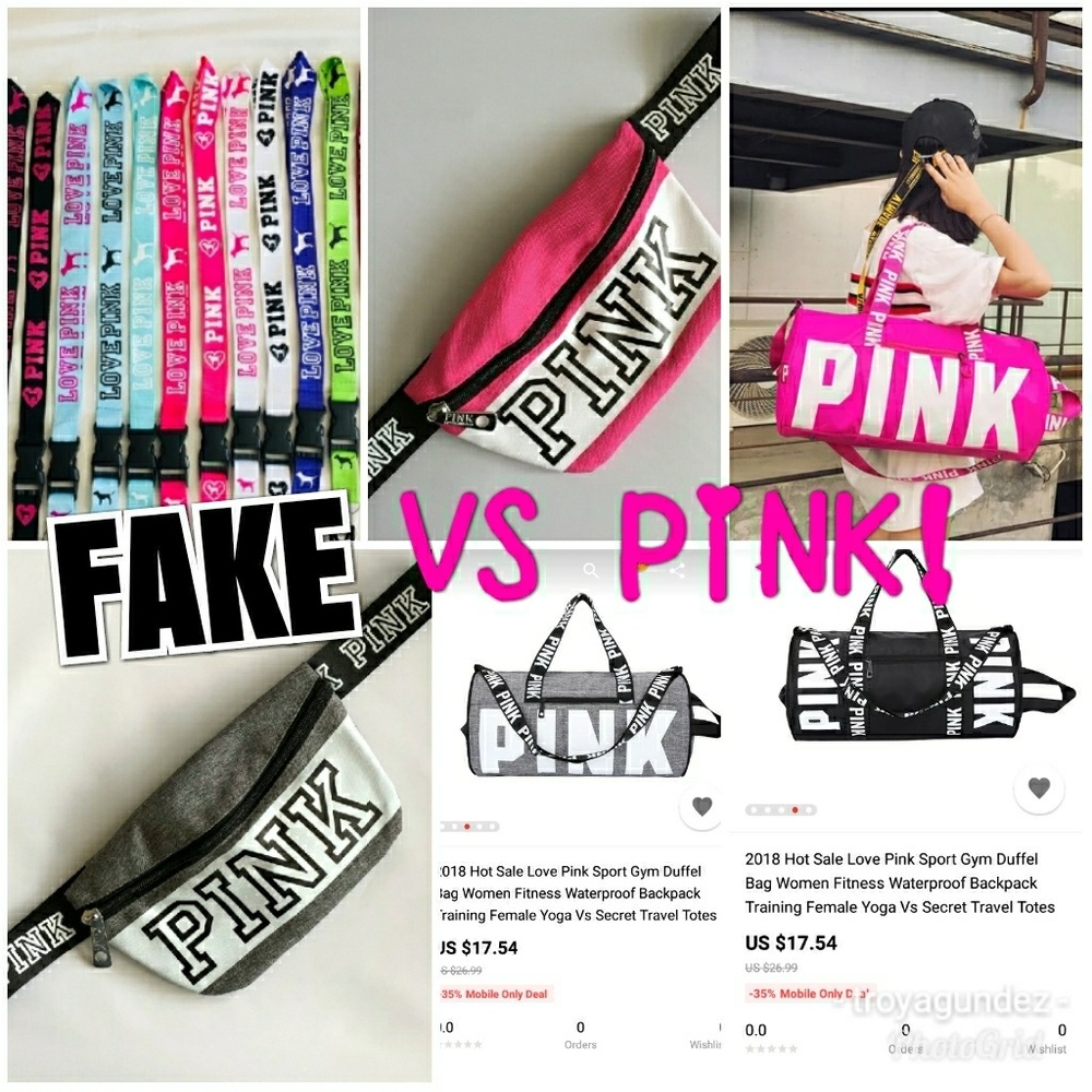VS PINK LANYARD Gym Bags & Blankets!